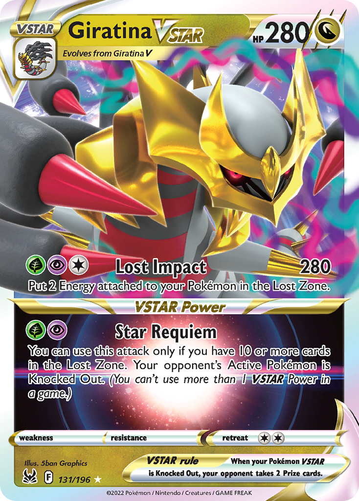 Giratina VSTAR - 131/196 - Lost Origin