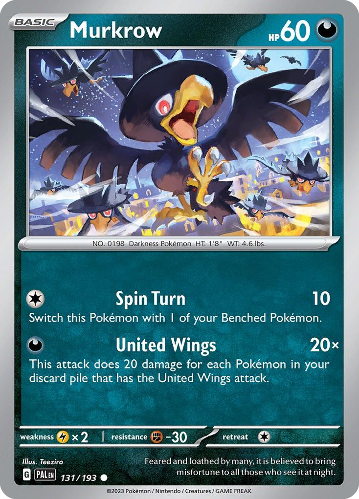 Murkrow - 131/193 - Paldea Evolved