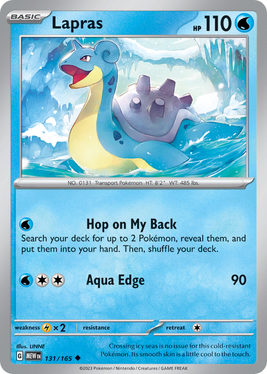 Lapras - 131/165 - 151