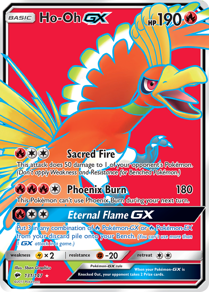 Ho-Oh-GX - 131/147 - Burning Shadows