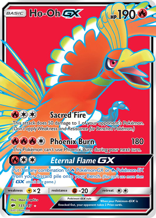 Ho-Oh-GX - 131/147 - Burning Shadows