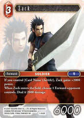 Zack - 1-012R - Rare - Opus I
