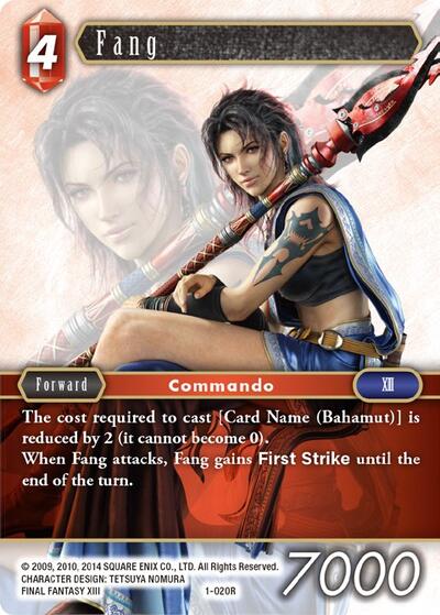 Fang - 1-020R - Rare - Opus I