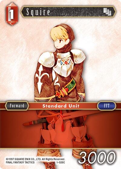Squire (Male Unit) - 1-026C - Common - Opus I