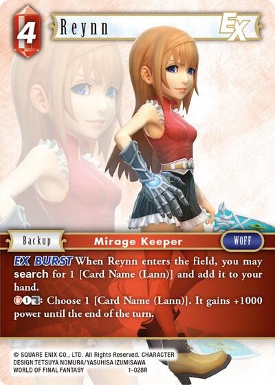 Reynn EX - 1-028R - Rare - Opus I