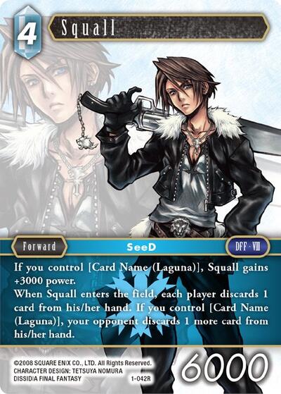 Squall - 1-042R - Rare - Opus I
