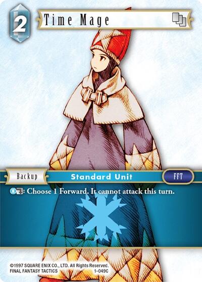 Time Mage - 1-049C - Common - Opus I