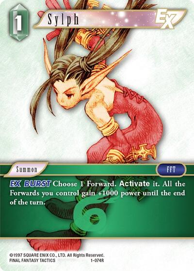 Sylph EX - 1-074R - Rare - Opus I