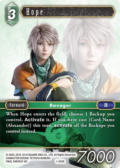 Hope - 1-082R - Rare - Opus I