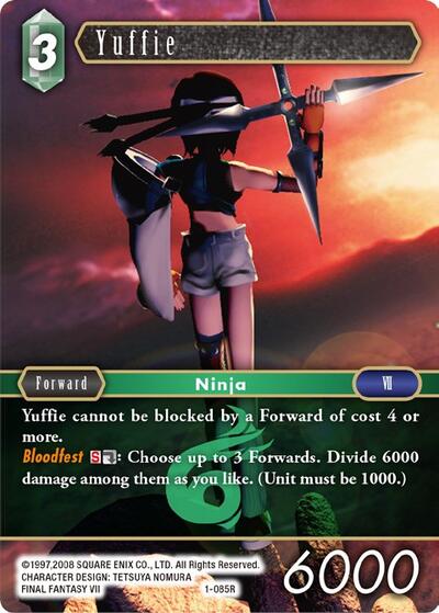 Yuffie - 1-085R - Rare - Opus I
