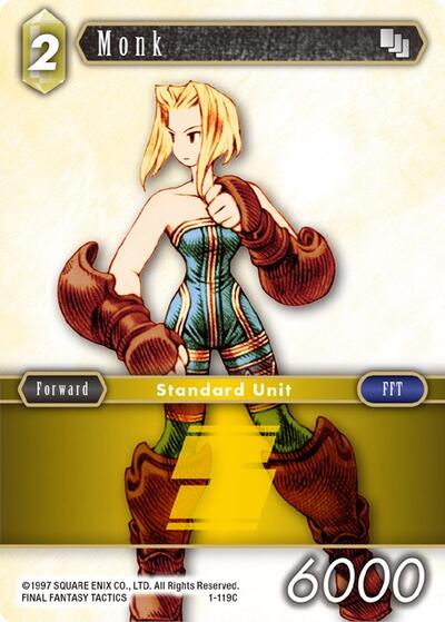 Monk (Female Unit) - 1-119C - Common - Opus I