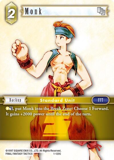 Monk (Male Unit) - 1-120C - Common - Opus I