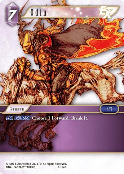 Odin EX - 1-124R - Rare - Opus I