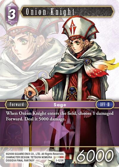 Onion Knight (Sage) - 1-125R - Rare - Opus I