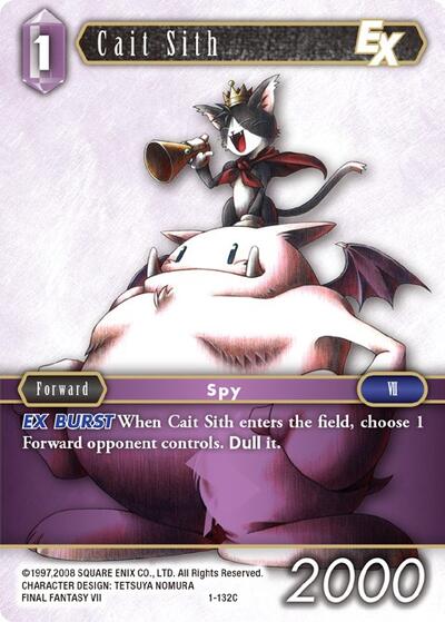 Cait Sith EX - 1-132C - Common - Opus I