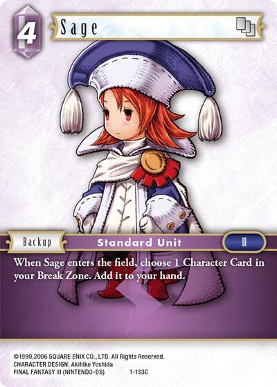 Sage (Refia) - 1-133C - Common - Opus I