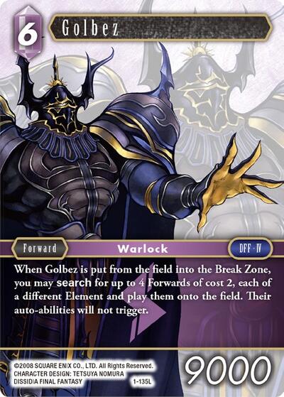 Golbez - 1-135L - Legend - Opus I