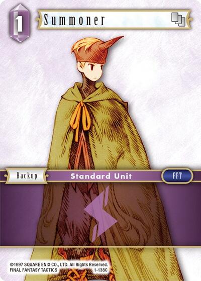Summoner (Male Unit) - 1-138C - Common - Opus I