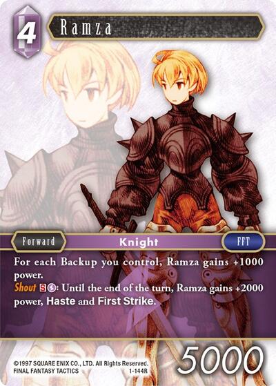 Ramza - 1-144R - Rare - Opus I