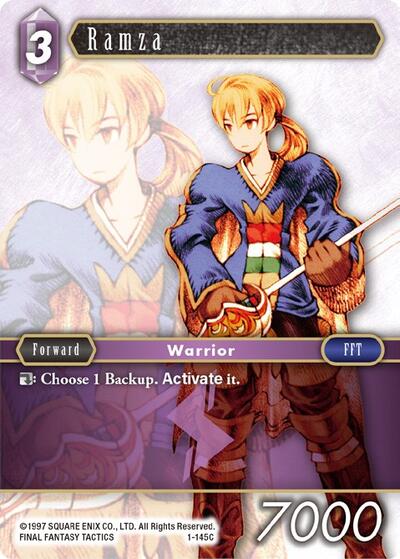 Ramza - 1-145C - Common - Opus I