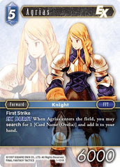 Agrias EX - 1-151R - Rare - Opus I