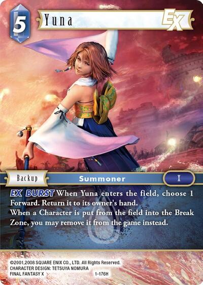 Yuna EX - 1-176H - Hero - Opus I