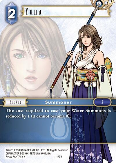 Yuna - 1-177R - Rare - Opus I