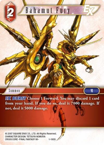 Bahamut Fury EX - 1-190S - Starter - Opus I