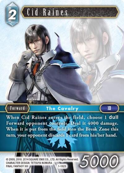 Cid Raines - 1-192S - Starter - Opus I