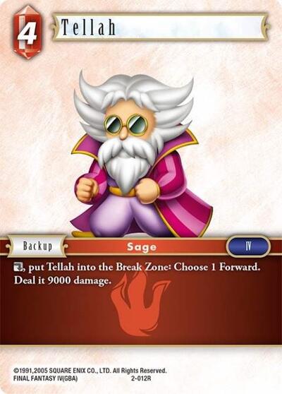 Tellah - 2-012R - Rare - Opus II