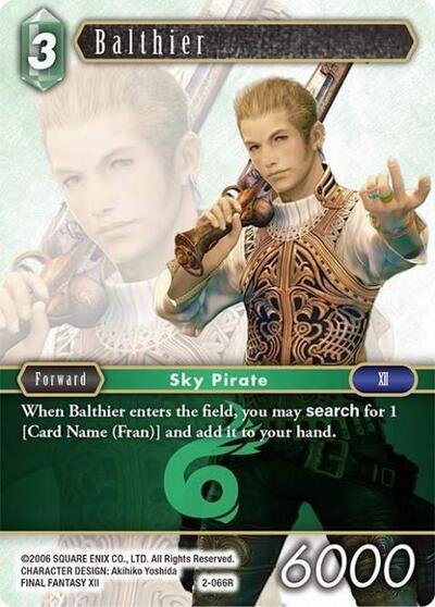 Balthier - 2-066R - Rare - Opus II