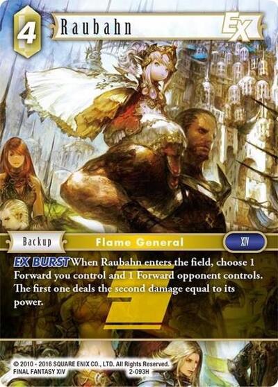 Raubahn EX - 2-093H - Hero - Opus II