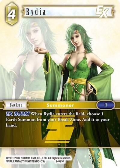 Rydia EX - 2-095R - Rare - Opus II