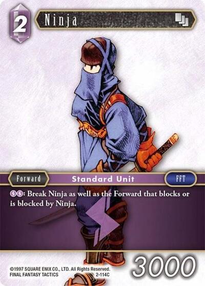 Ninja (Male Unit) - 2-114C - Common - Opus II