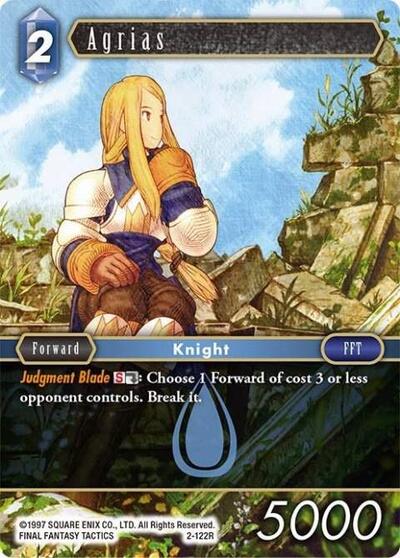 Agrias - 2-122R - Rare - Opus II