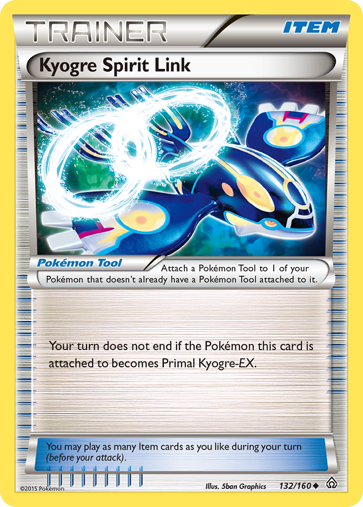 Kyogre Spirit Link - 132/160 - Primal Clash