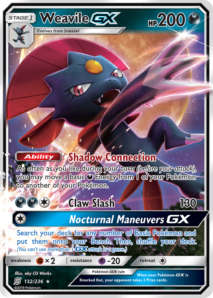 Weavile-GX - 132/236 - Unified Minds