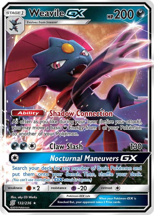 Weavile-GX - 132/236 - Unified Minds