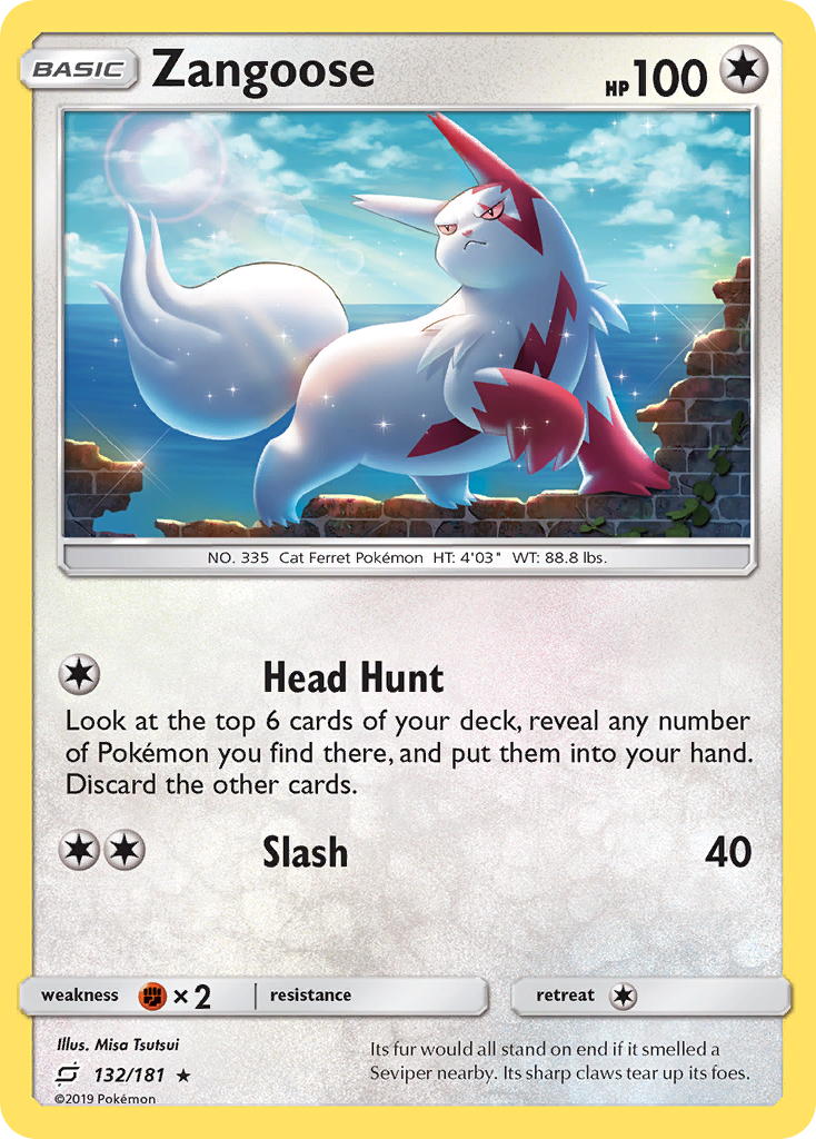 Zangoose - 132/181 - Team Up