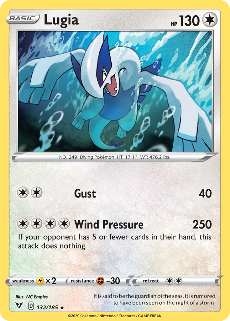 Lugia - 132/185 - Vivid Voltage