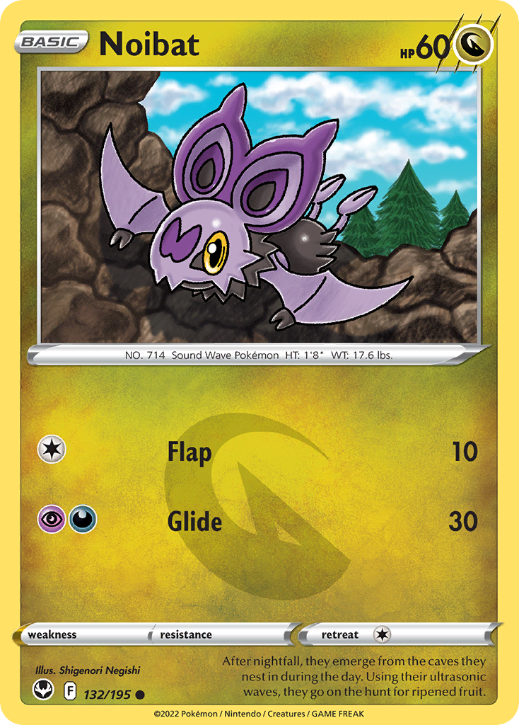 Noibat - 132/195 - Silver Tempest