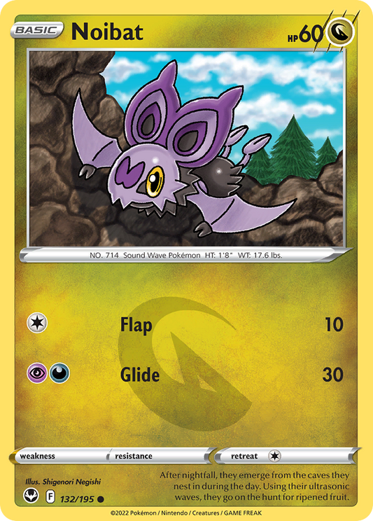 Noibat - 132/195 - Silver Tempest