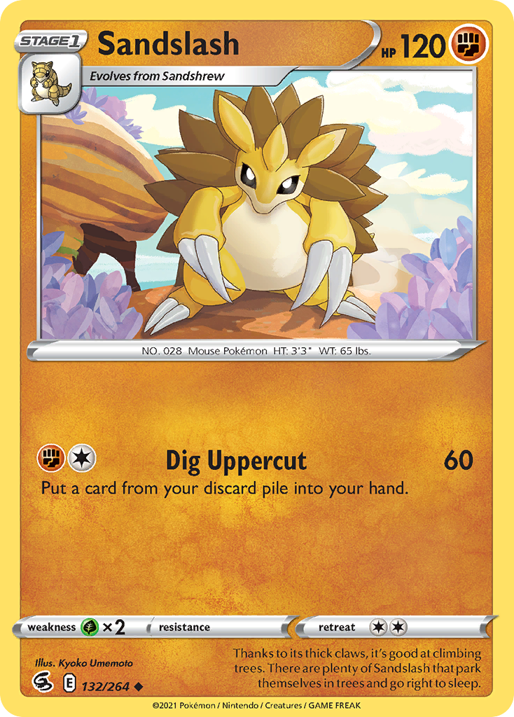 Sandslash - 132/264 - Fusion Strike