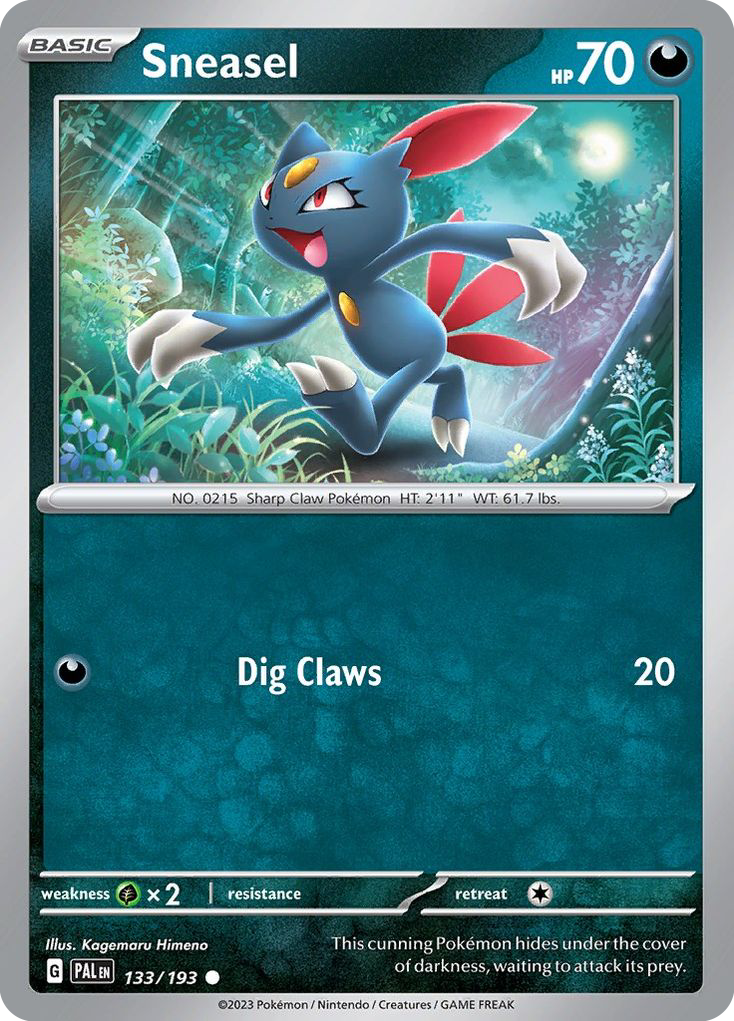 Sneasel - 133/193 - Paldea Evolved