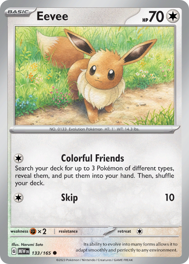 Eevee - 133/165 - 151