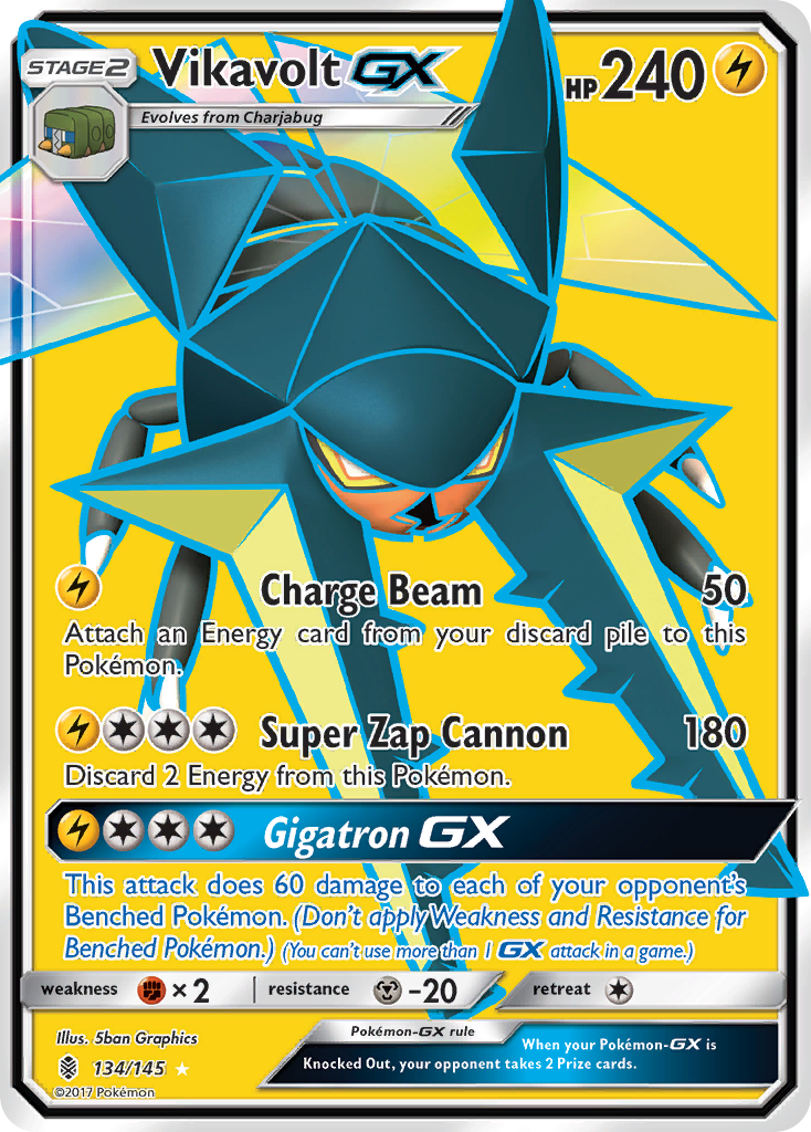 Vikavolt-GX - 134/145 - Guardians Rising