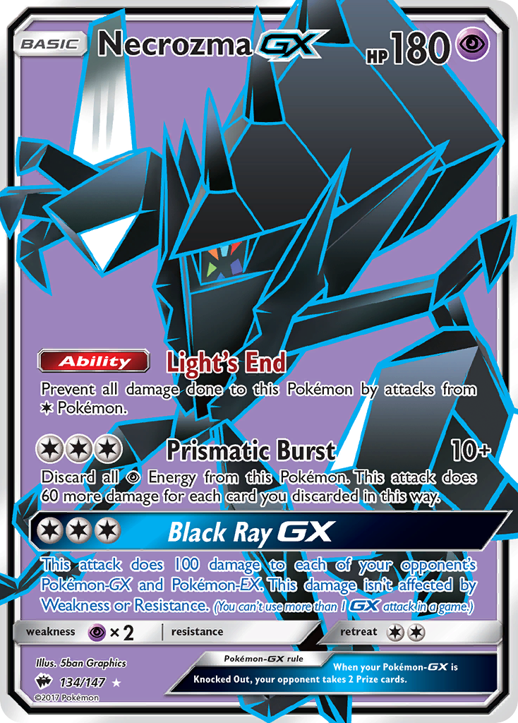 Necrozma-GX - 134/147 - Burning Shadows