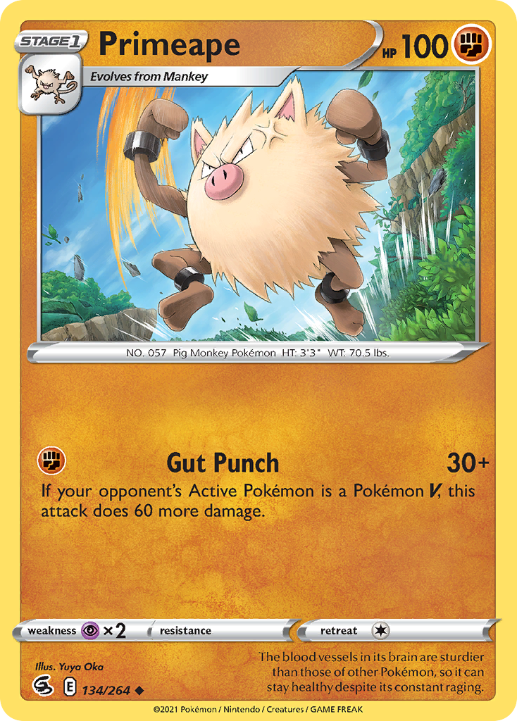 Primeape - 134/264 - Fusion Strike