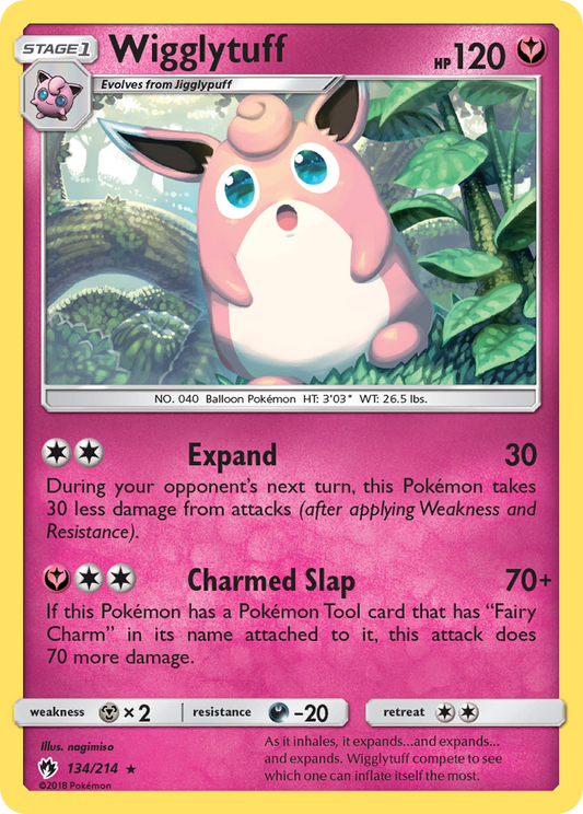 Wigglytuff - 134/214 - Lost Thunder