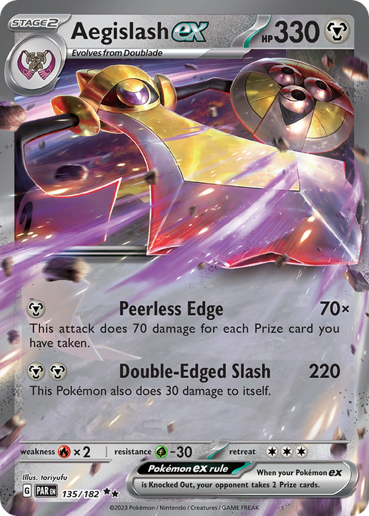 Aegislash ex - 135/182 - Paradox Rift